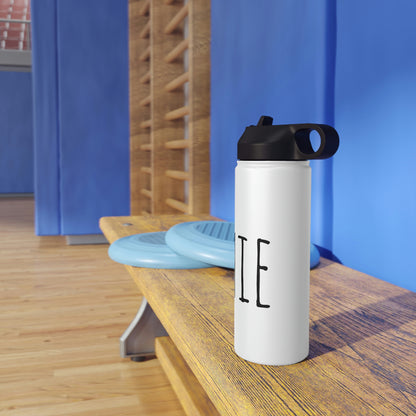 Custom Name- Stainless Steel Water Bottle, Standard Lid