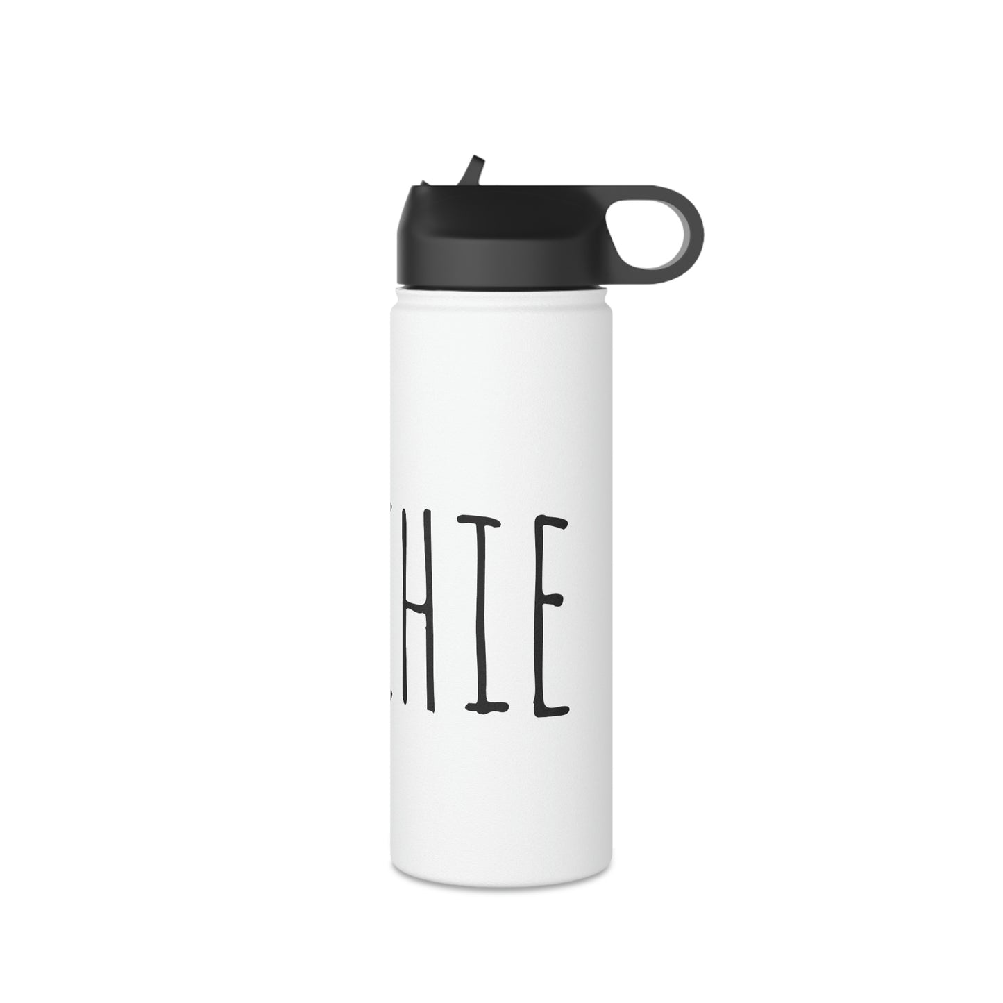 Custom Name- Stainless Steel Water Bottle, Standard Lid