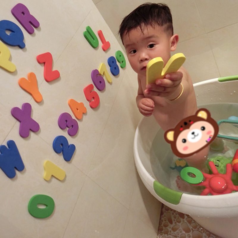 Kids Floating Bath Letters