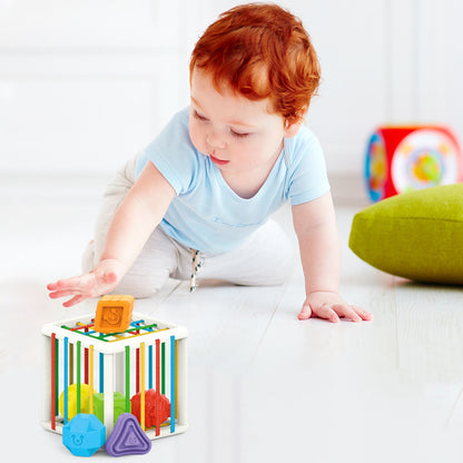 Baby Blocks Shape Sorter Toy Color Recognition Shape