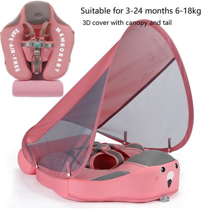 Solid Non-inflatable Newborn Baby Waist Float