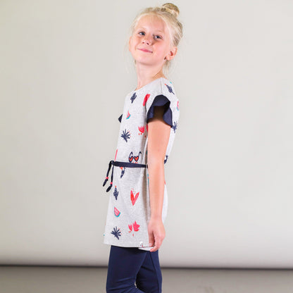 Organic Cotton Tunic with Toucan Print