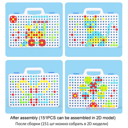 Kids Blocks Assembly, Disassembly Educational Toy