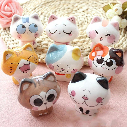 Cute Ceramic Home Decor Kittens
