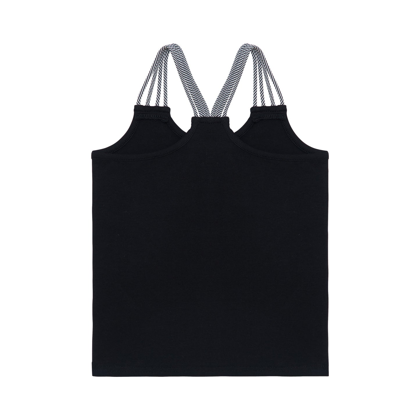 Organic Cotton Tank Top Black