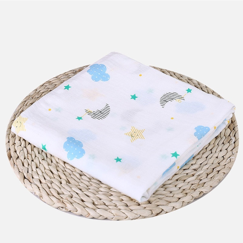 100% Cotton Soft Baby Newborn Blankets