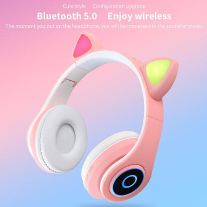 LED Cat Ear Noise Cancelling Headphones Bluetooth