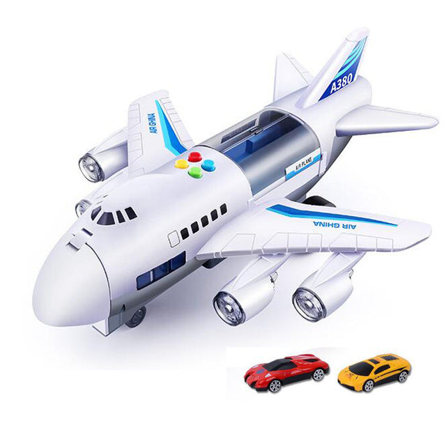 Kids Toys Simulation Track Inertia Airplane