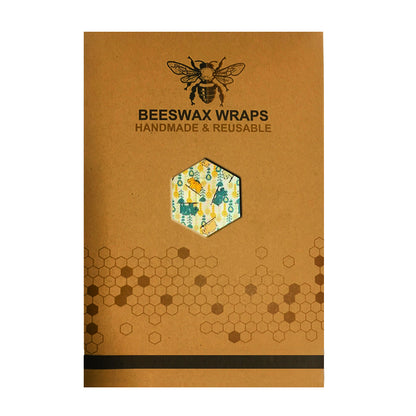 Eco Friendly Reusable Food Wraps Organic Beeswax Cloth