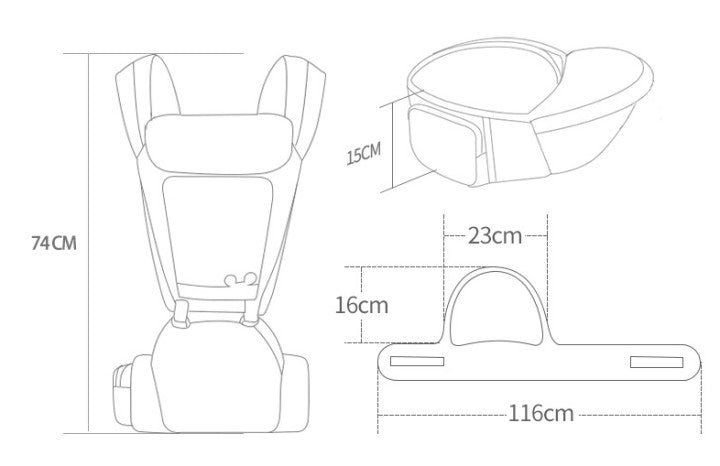 Ergonomic Baby Carrier Infant