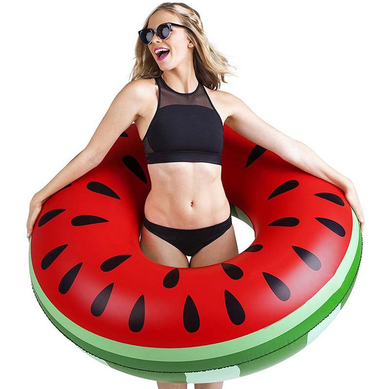 120cm Watermelon Pool Float Inflatable