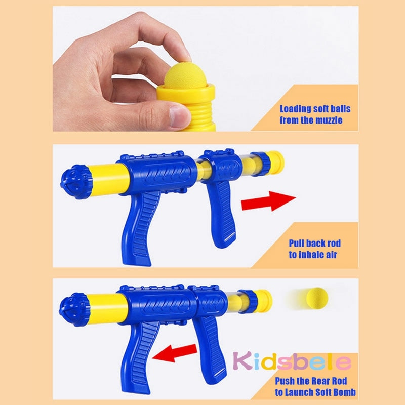 Soft Foam Ball Gun Shooting Game Toys