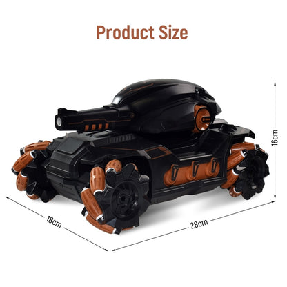 Big Size 4WD Tank RC Toy water bomb shoot