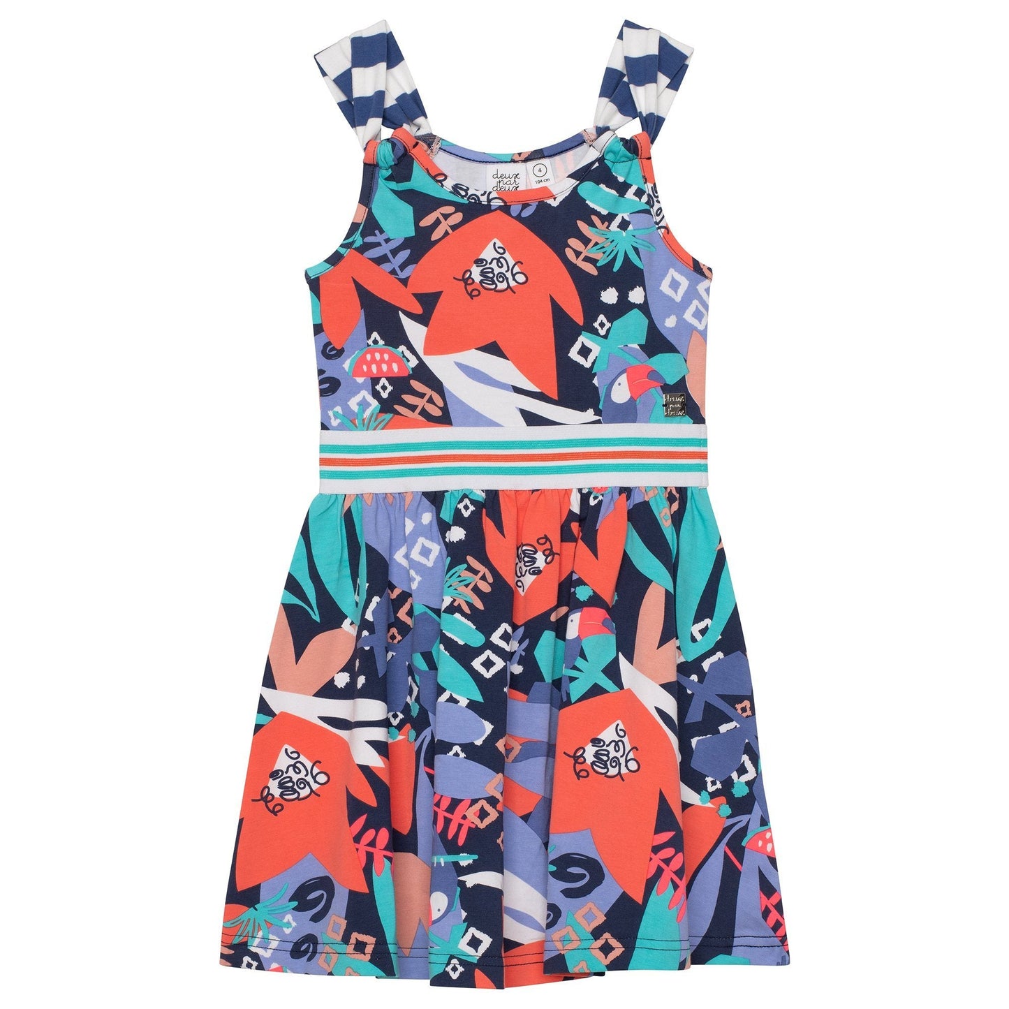 Organic Cotton Toucan Printed Dress