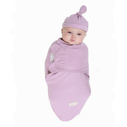 Baby Swaddle Blanket + Cap