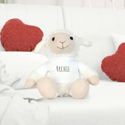 Custom Name- Plush Toy with T-Shirt