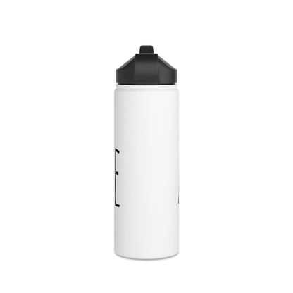 Custom Name- Stainless Steel Water Bottle, Standard Lid