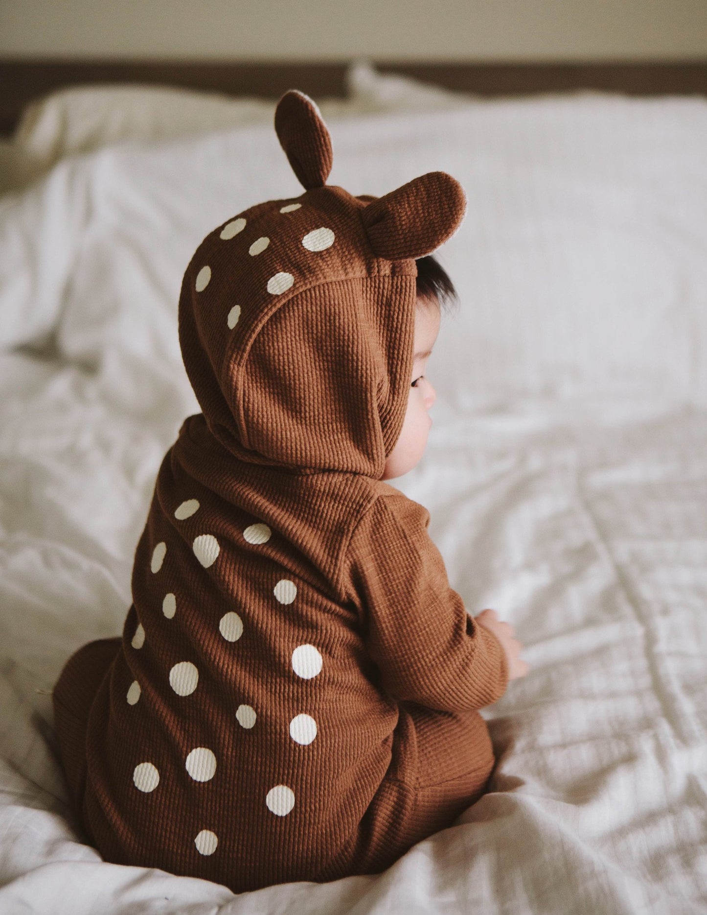 Baby Deer Hooded Jumpsuit