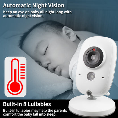 3.2-inch Wireless Video Baby Monitor